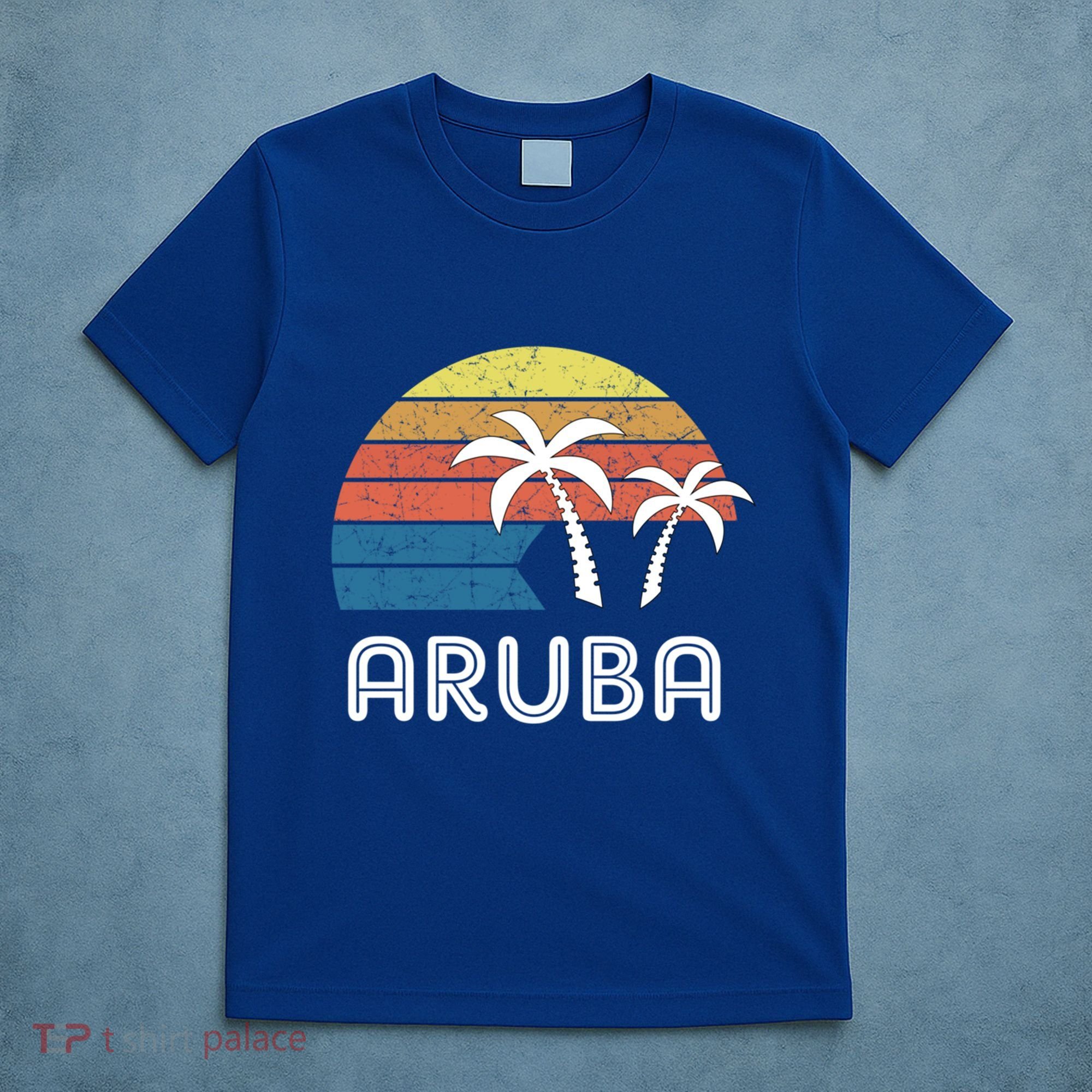 Retro Aruba Souvenir Cool Gift Ruba Vacationers Gift T-Shirt