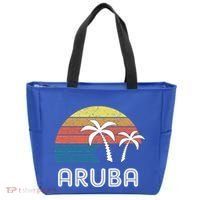 Retro Aruba Souvenir Cool Gift Ruba Vacationers Gift Tote Bag thumb 0