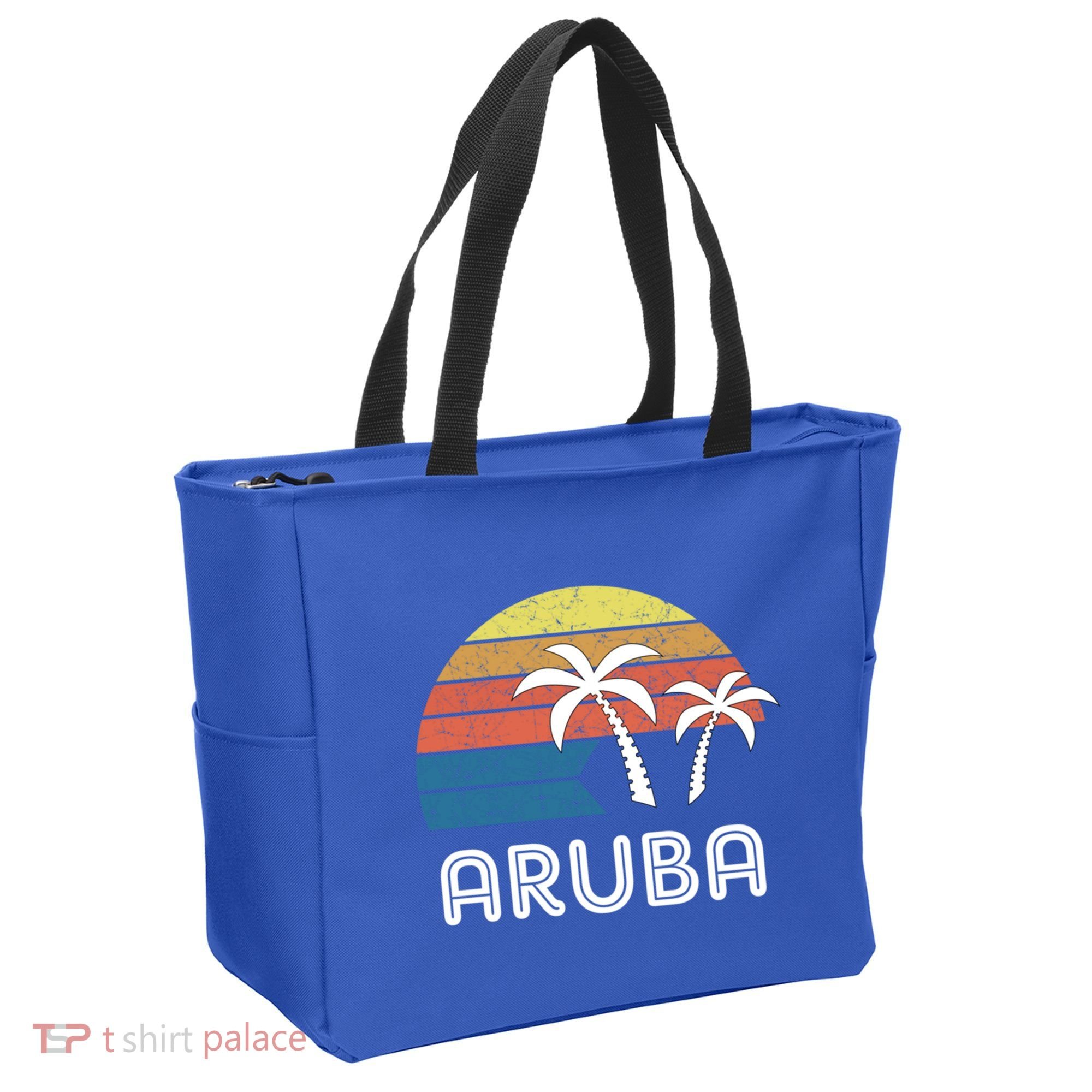 Retro Aruba Souvenir Cool Gift Ruba Vacationers Gift Tote Bag