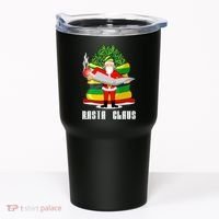 Rasta Claus Santa Funny Christmas Tumbler thumb 0