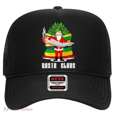 Rasta Claus Santa Funny Christmas Hat
