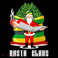 Rasta Claus Santa Funny Christmas Tank Top thumb 6