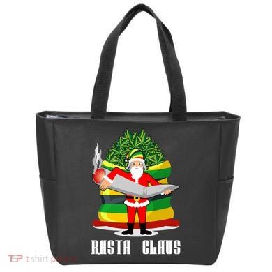 Rasta Claus Santa Funny Christmas Tote Bag