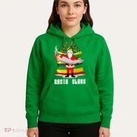 Rasta Claus Santa Funny Christmas Hoodie thumb 5