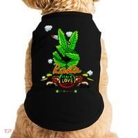 Rasta Jamaica Peace Love Unity Doggie Tank thumb 0