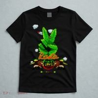 Rasta Jamaica Peace Love Unity T-Shirt thumb 5
