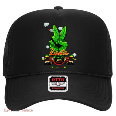 Rasta Jamaica Peace Love Unity Hat