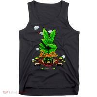 Rasta Jamaica Peace Love Unity Tank Top thumb 0