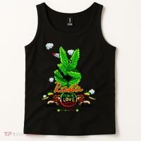 Rasta Jamaica Peace Love Unity Tank Top thumb 2