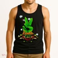 Rasta Jamaica Peace Love Unity Tank Top thumb 3