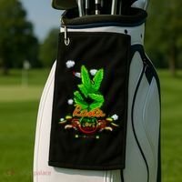 Rasta Jamaica Peace Love Unity Golf Towel thumb 2