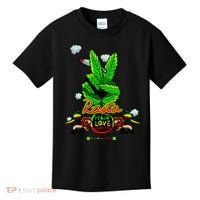 Rasta Jamaica Peace Love Unity Kids T-Shirt thumb 0