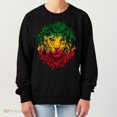 Rasta theme with lion head Women's Sweatshirt