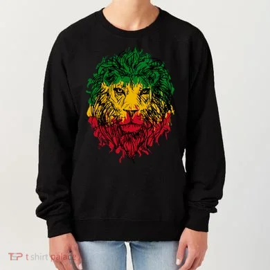 Rasta theme with lion head Women's Sweatshirt