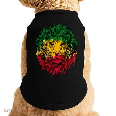 Rasta theme with lion head Doggie Tank