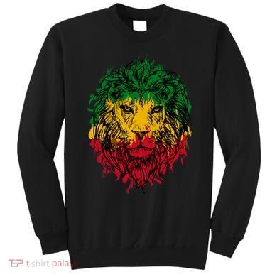Rasta theme with lion head Sweatshirt