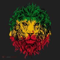 Rasta theme with lion head Hat thumb 2
