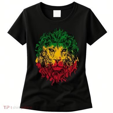 Rasta theme with lion head Women's T-Shirt