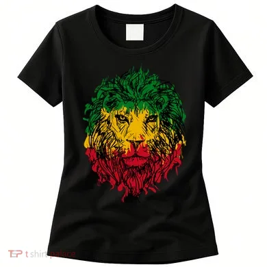 Rasta theme with lion head Women's T-Shirt