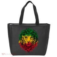 Rasta theme with lion head Tote Bag thumb 0