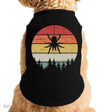 Retro Arachnid Tarantula Spider Doggie Tank