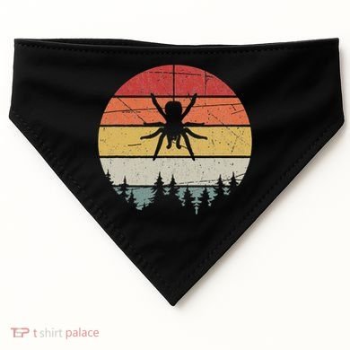 Retro Arachnid Tarantula Spider USA-Made Doggie Bandana