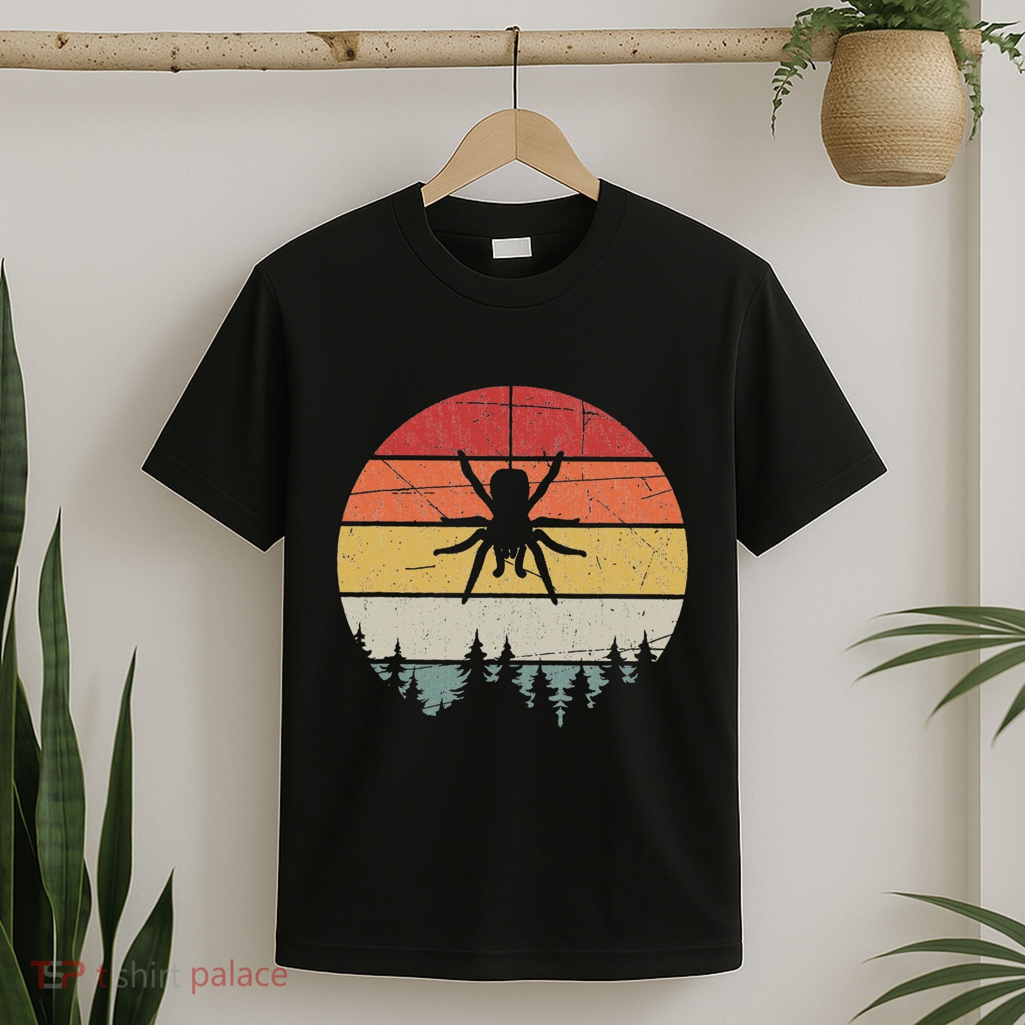 Retro Arachnid Tarantula Spider T-Shirt