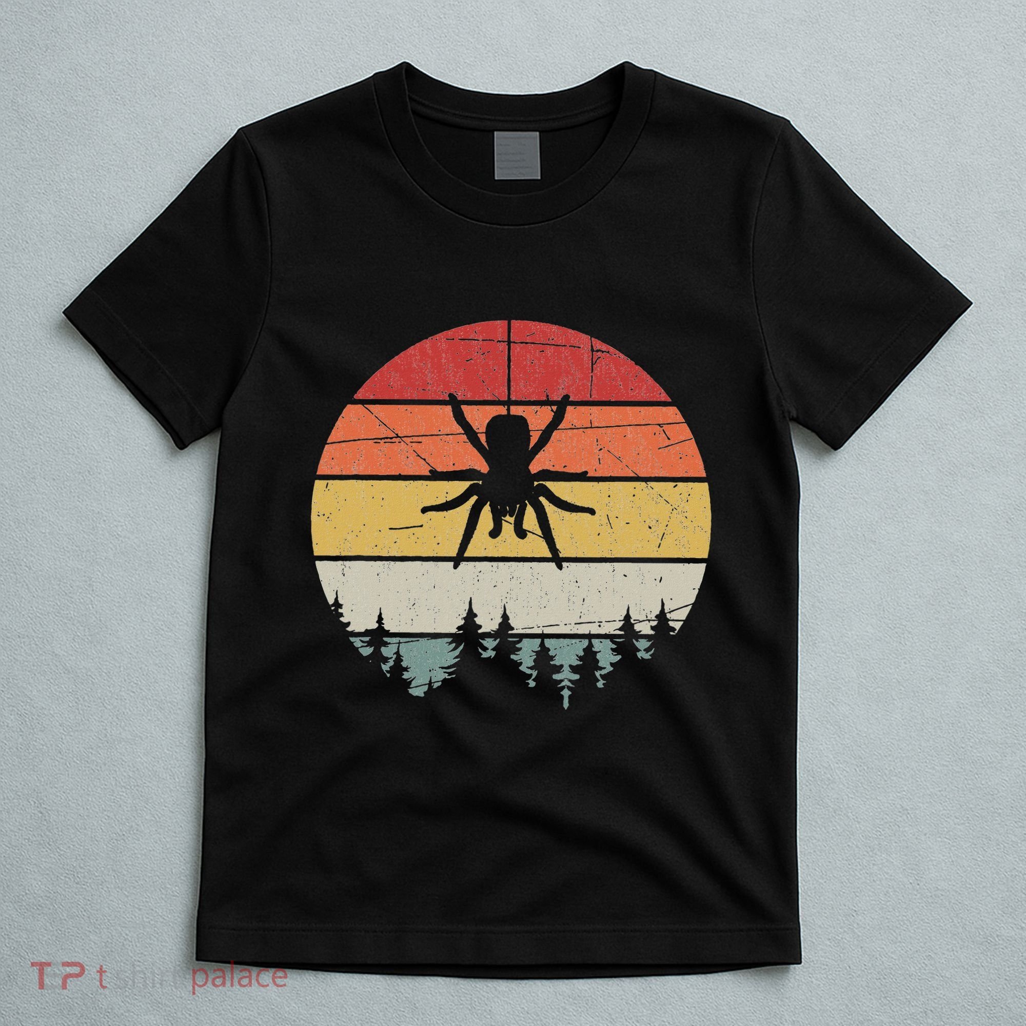 Retro Arachnid Tarantula Spider T-Shirt