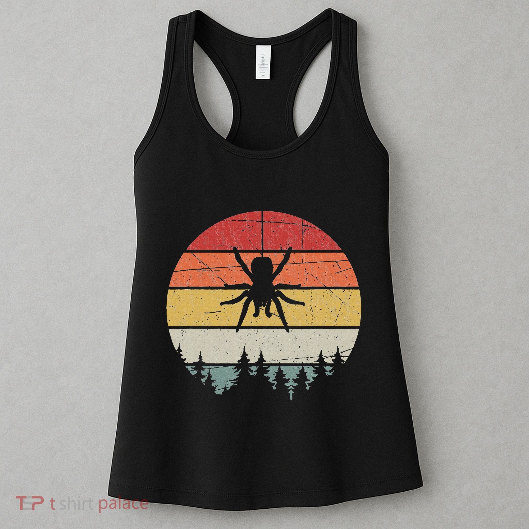 Retro Arachnid Tarantula Spider Women's Tank Top