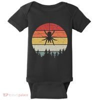 Retro Arachnid Tarantula Spider Baby Bodysuit thumb 0