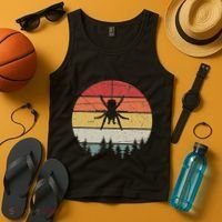 Retro Arachnid Tarantula Spider Tank Top thumb 4