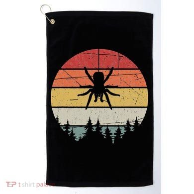 Retro Arachnid Tarantula Spider Golf Towel