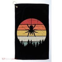 Retro Arachnid Tarantula Spider Golf Towel thumb 0