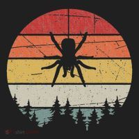 Retro Arachnid Tarantula Spider Golf Towel thumb 3