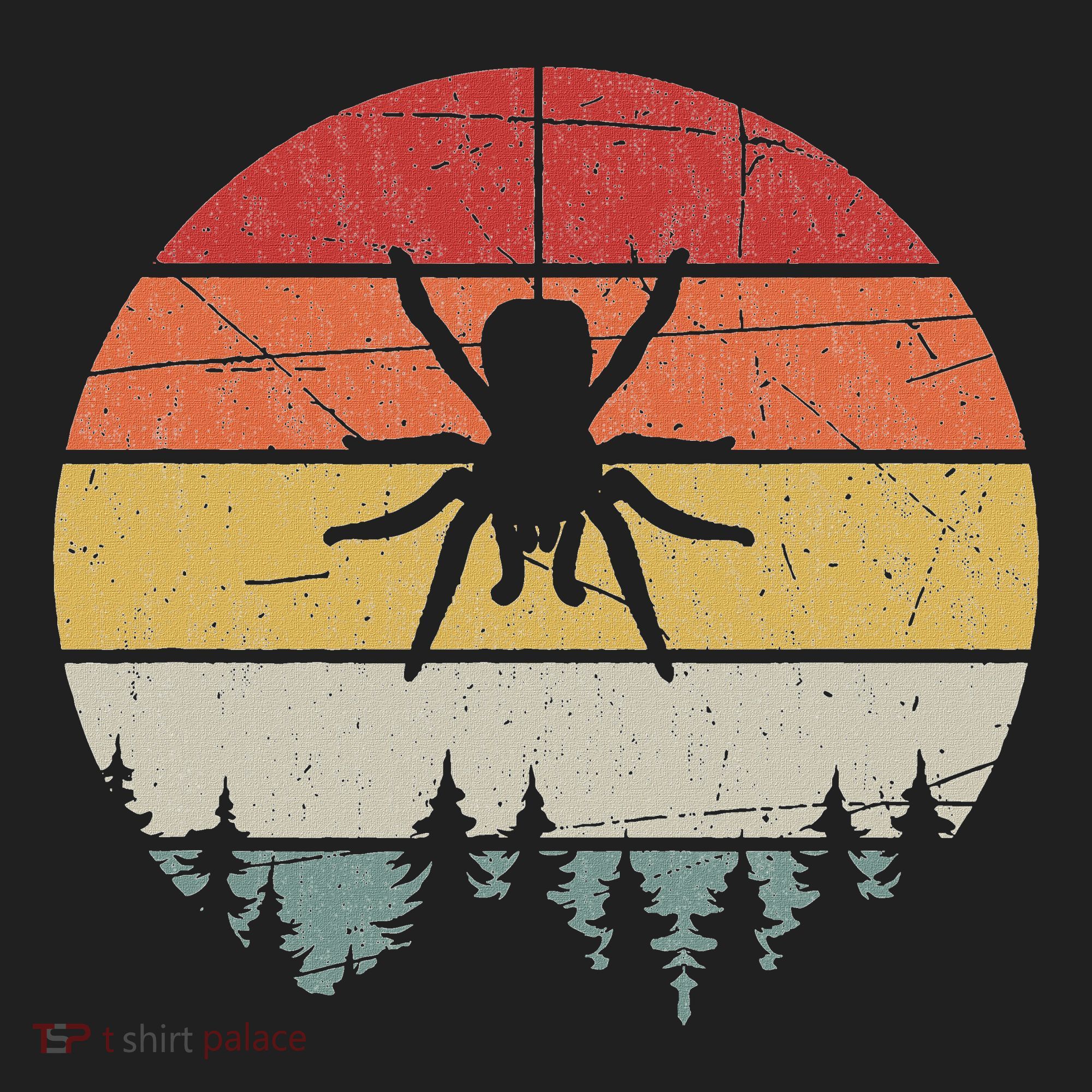 Retro Arachnid Tarantula Spider Golf Towel