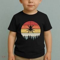 Retro Arachnid Tarantula Spider Toddler T-Shirt thumb 2