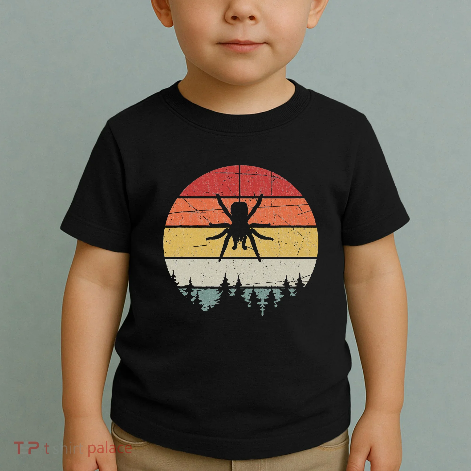 Retro Arachnid Tarantula Spider Toddler T-Shirt