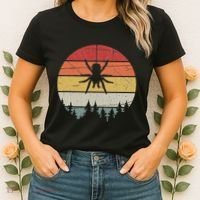 Retro Arachnid Tarantula Spider Women's T-Shirt thumb 2