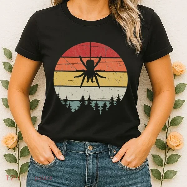 Retro Arachnid Tarantula Spider Women's T-Shirt