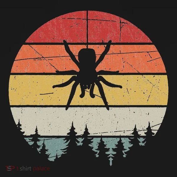 Retro Arachnid Tarantula Spider Women's T-Shirt