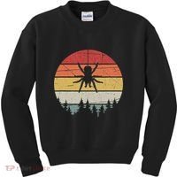 Retro Arachnid Tarantula Spider Kids Sweatshirt thumb 0