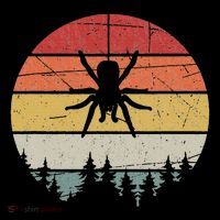 Retro Arachnid Tarantula Spider Kids T-Shirt thumb 4