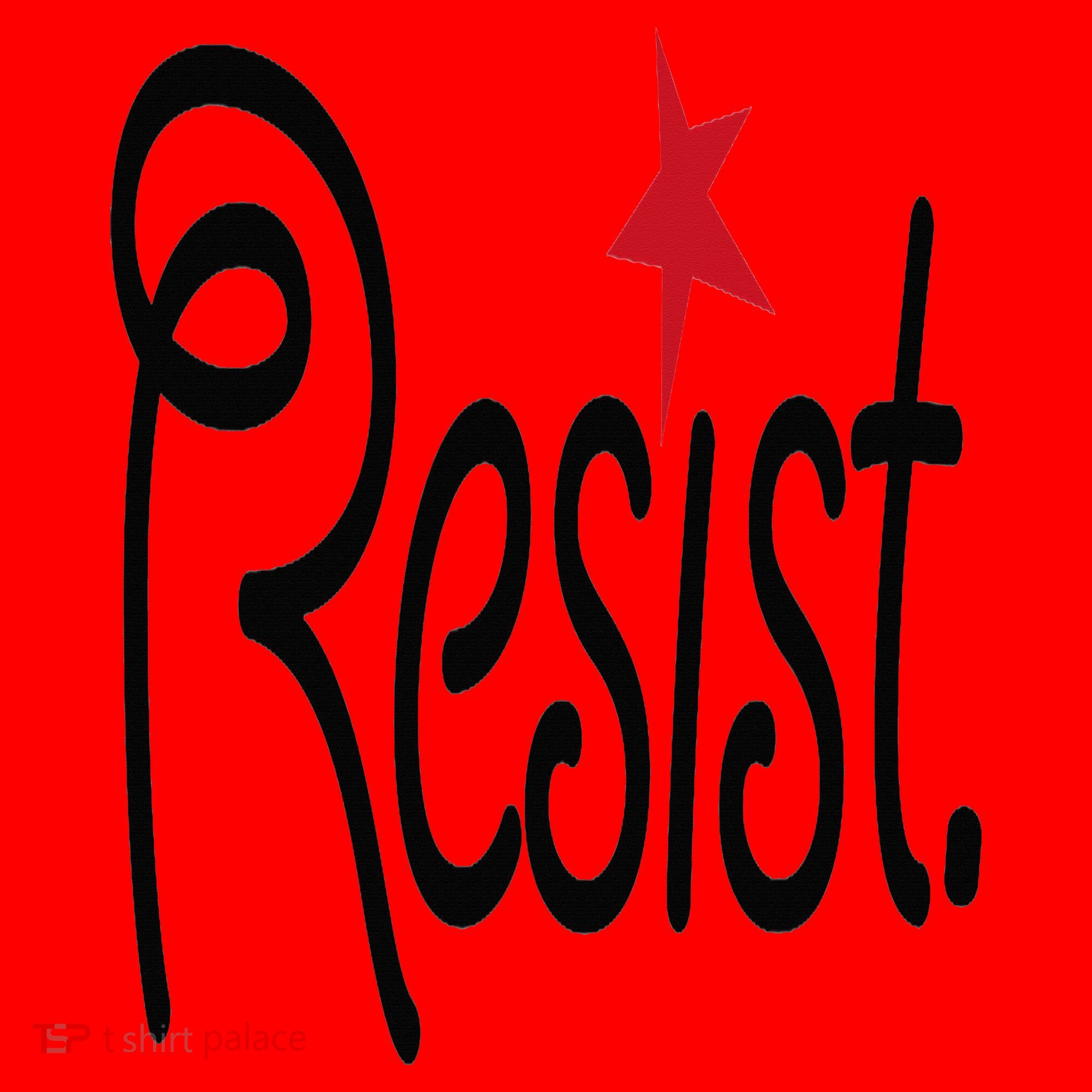 Resist, Anti Trump  Santa Hat