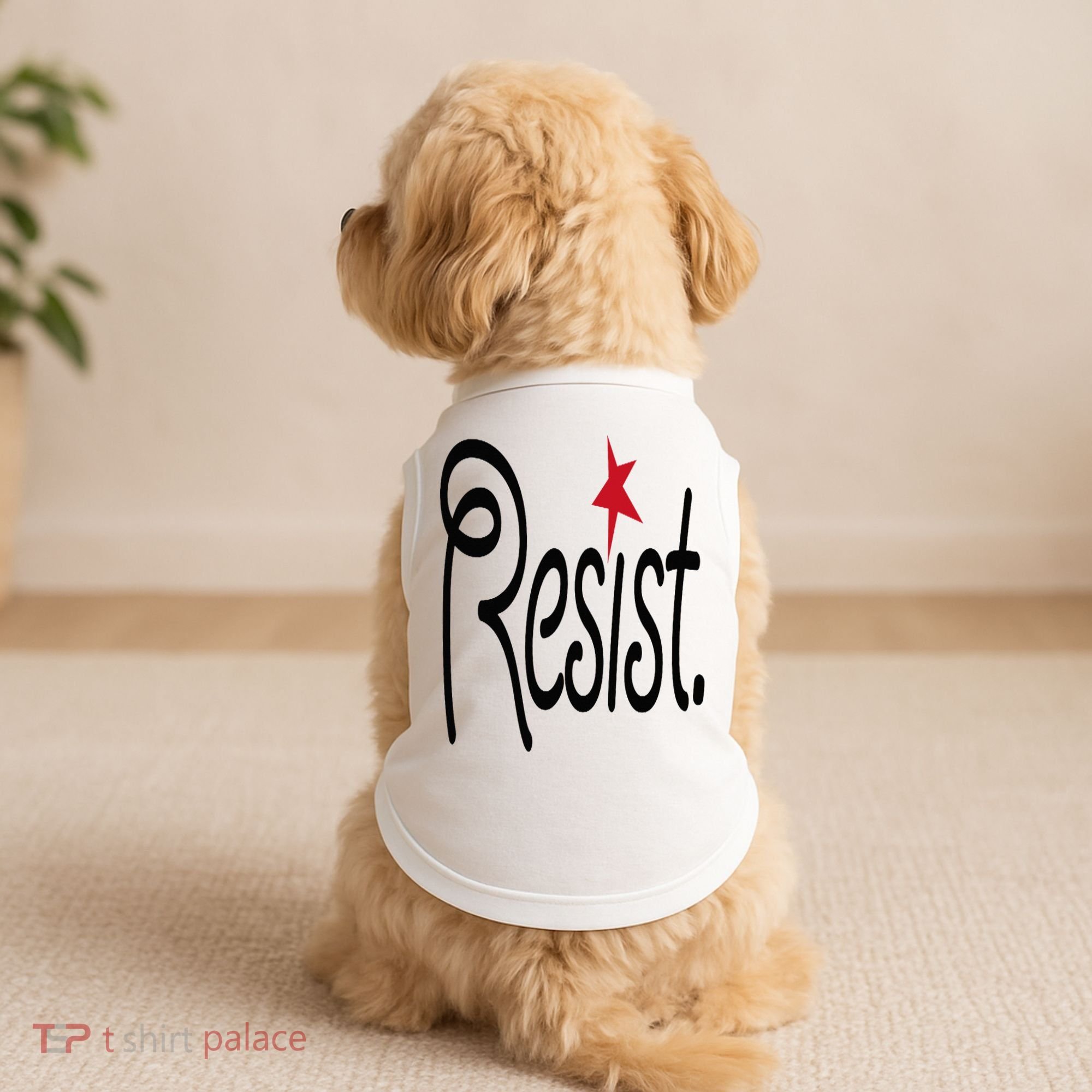 Resist, Anti Trump  Doggie Tank