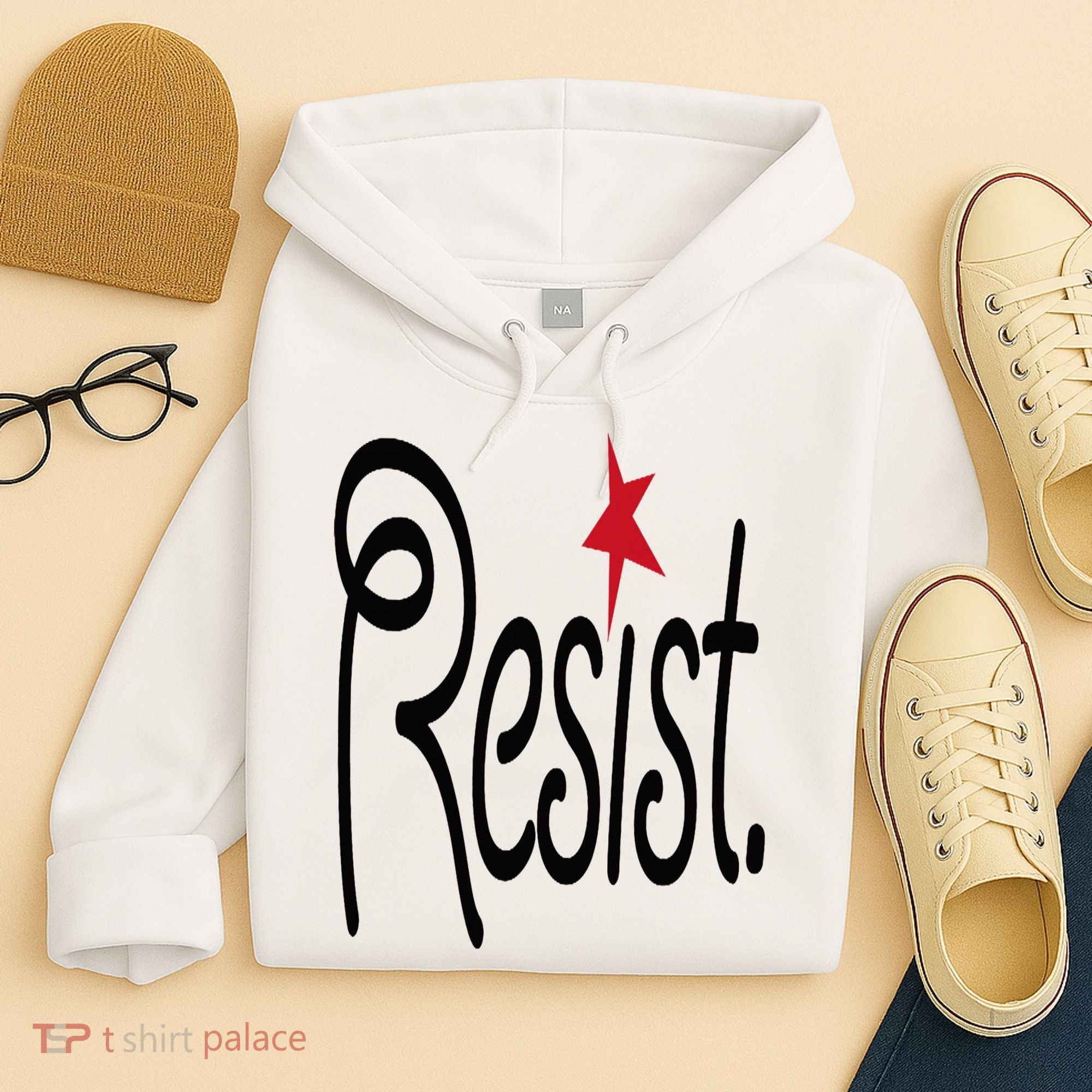 Resist, Anti Trump  Hoodie