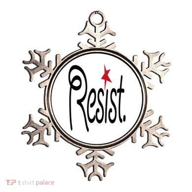 Resist, Anti Trump  Ornament