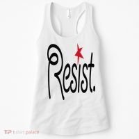 Resist, Anti Trump  Women's Tank Top thumb 0