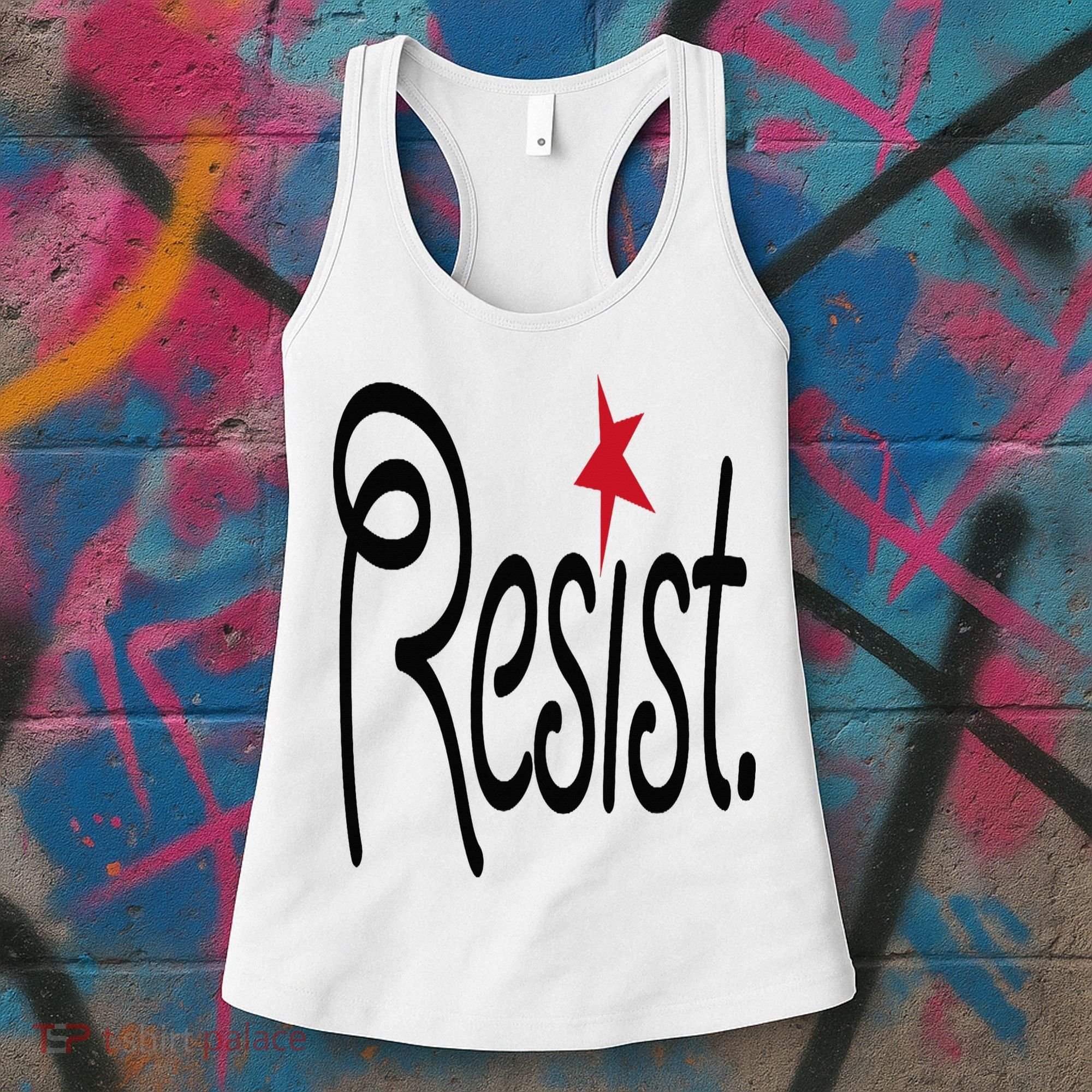 Resist, Anti Trump  Women's Tank Top