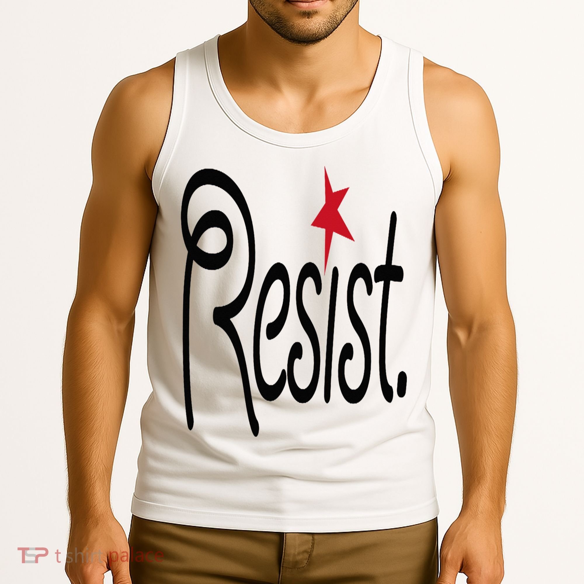 Resist, Anti Trump  Tank Top