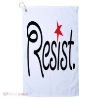 Resist, Anti Trump  Golf Towel thumb 0